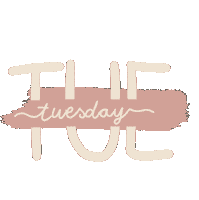 Pink Tuesday Sticker