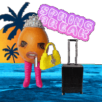 Spring Break Queen Sticker