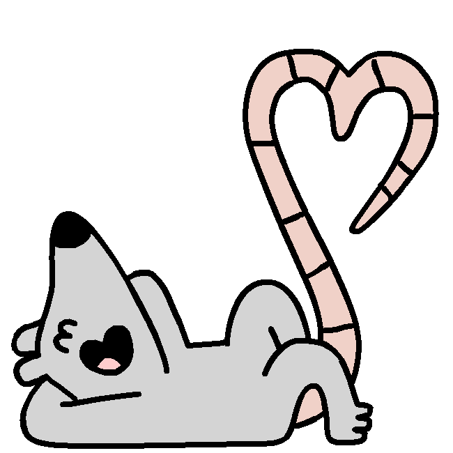 Chinese New Year Rat Sticker by CsaK