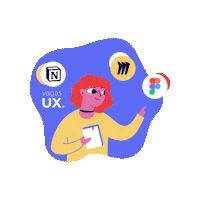 vagasux miro notion figma uxdesign Sticker
