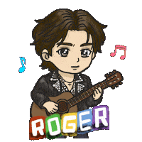 Rent Roger Sticker