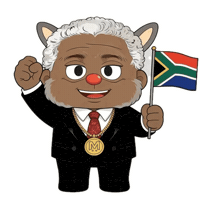 South Africa Animation Sticker