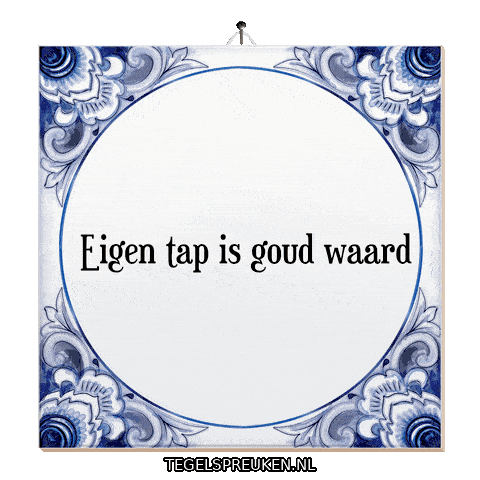 Nl Trots Sticker by Tegelspreuken.nl