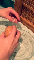 Amazing Chicken Egg Contains Another Egg Inside