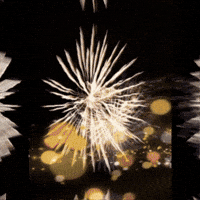 Happy New Year Fireworks GIF by TeaCosyFolk