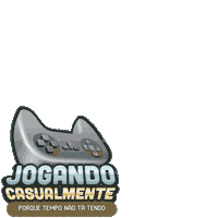 jogandocasualmente logo jcasualmente jogandocasualmente Sticker
