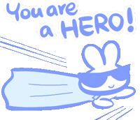 Rabbit Work Life Sticker