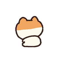 Hungry Cat Sticker by LINE FRIENDS