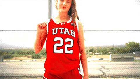 College Basketball Ncaa GIF by Utah Women's Basketball