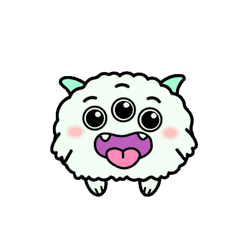 Milo Tongue Out Sticker by Aha World