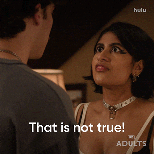 That Is Not True Nick Kroll GIF by Adults
