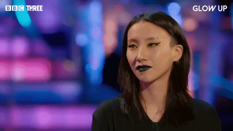 Glow Up Make-Up GIF by BBC Three