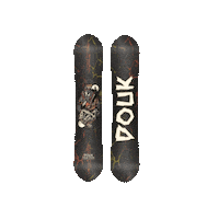 Snowboard Sticker by Douk Snow