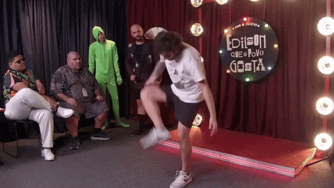 Chute Chutar GIF by Porta Dos Fundos