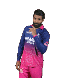 Halla Bol Pink Sticker by Rajasthan Royals