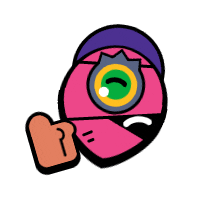 Emoji Pin Sticker by Brawl Stars