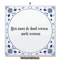 Nl Rust Sticker by Tegelspreuken.nl