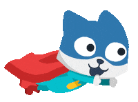 Happy Cat Sticker by Studycat