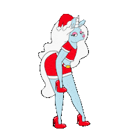 Mean Girls Christmas Sticker by Glow The Unicorn
