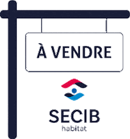 SECIB-Immobilier home immobilier estate habitat Sticker