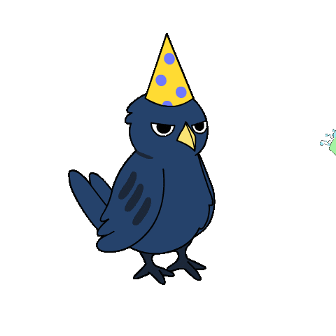Happy Birthday Celebration Sticker by Ordinary Frends