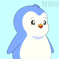 Suspicious I Saw That GIF by Pudgy Penguins