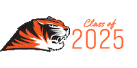 Tigers Sticker by Suffield Academy