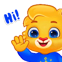 Hey Girl Hello Sticker by Lucas and Friends by RV AppStudios