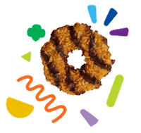 GirlScoutsWW samoa girl scout cookies samoas girl scouts ww Sticker