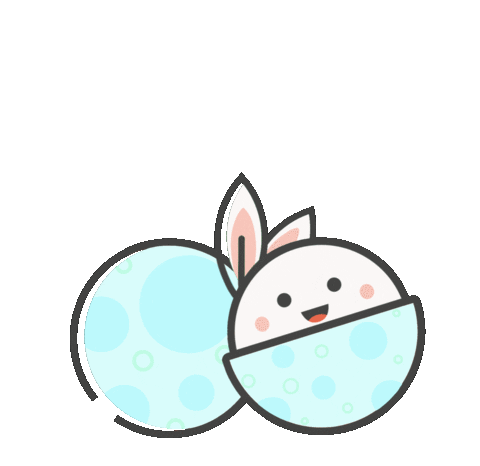 Easter Day Sticker by Lychee the Label