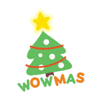 Happy Christmas Tree Sticker by wowcreative@wowpik.vn