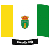 Flag Spain Sticker by Formación Ninja