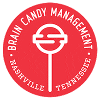 BrainCandyMGMT lollipop brain candy bcm braincandy Sticker
