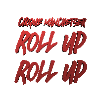 Roll-Up Sticker by Cirque le Soir