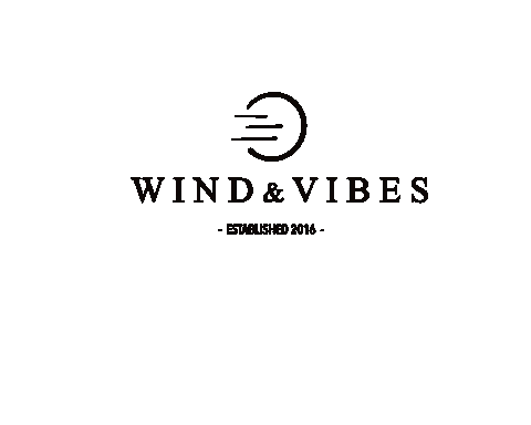 Logo Sticker by Wind and Vibes