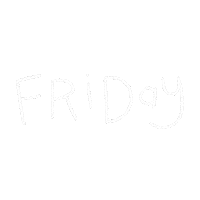 Days Of The Week Friday Sticker