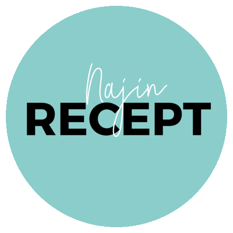 Recept Njami Sticker by relovelabel.com