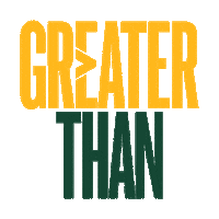Greater Than Ncaa Sticker by Baylor Athletics