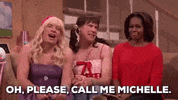 oh please call me michelle jimmy fallon GIF by Obama