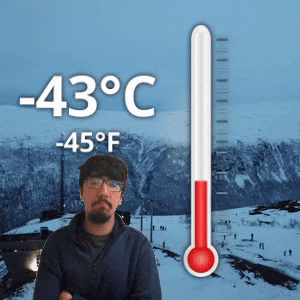 -43 °C