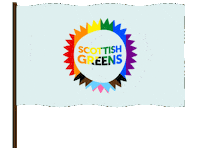 Logo Lgbt Sticker by Scottish Greens