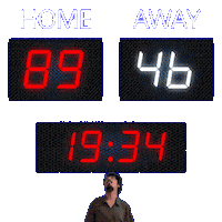 46 Away Sticker