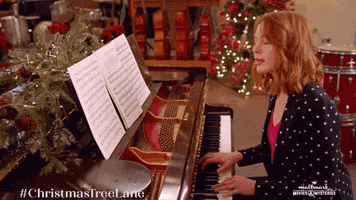 Small Town Christmas GIF by Hallmark Mystery