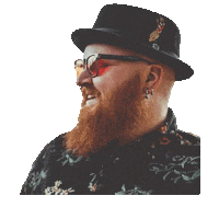 beardedvillains beard villain brotherhood barba Sticker