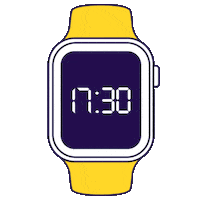 Watch Clock Sticker by AppsFlyer