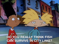 hey arnold nick splat GIF