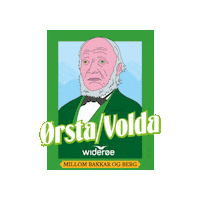 Ivar Aasen Travel Sticker by Widerøe