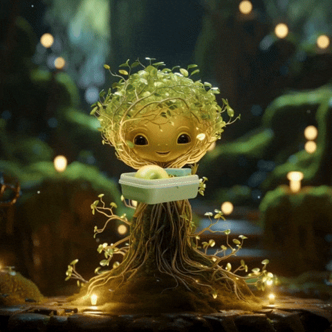 Lunch Time GIF by Treegens