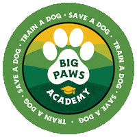 Big Paws Save A Dog Sticker by Big Paws of the Ozarks