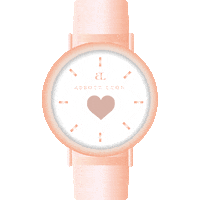 AbbottLyon love watch glam luxe Sticker